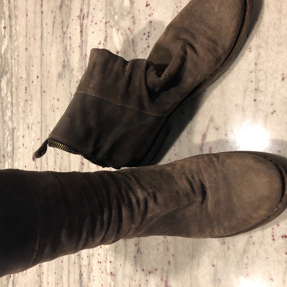 Fiorentini + Baker Ella Brown Suede Boots